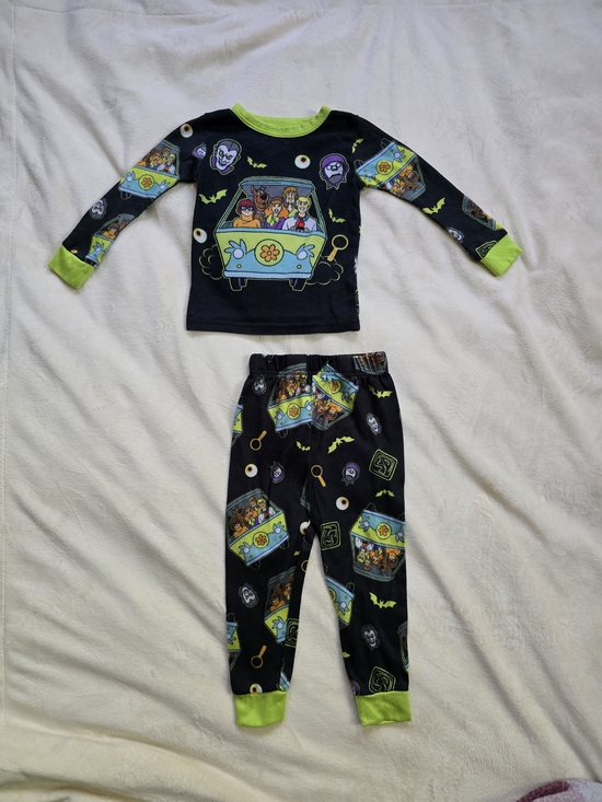 Scooby-Doo! Other - Kids Black & Lime Green Mystery Van Sleep Set